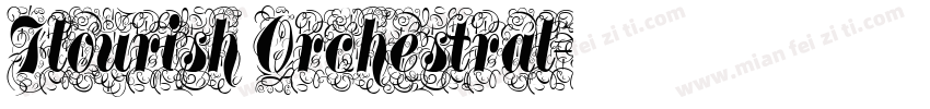 Flourish Orchestral字体转换